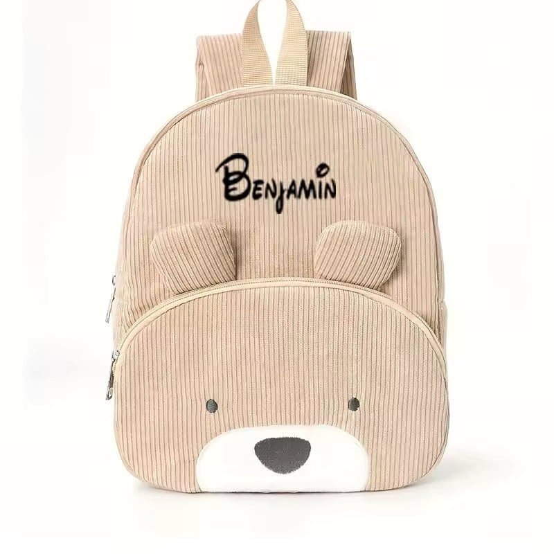 Beige backpack