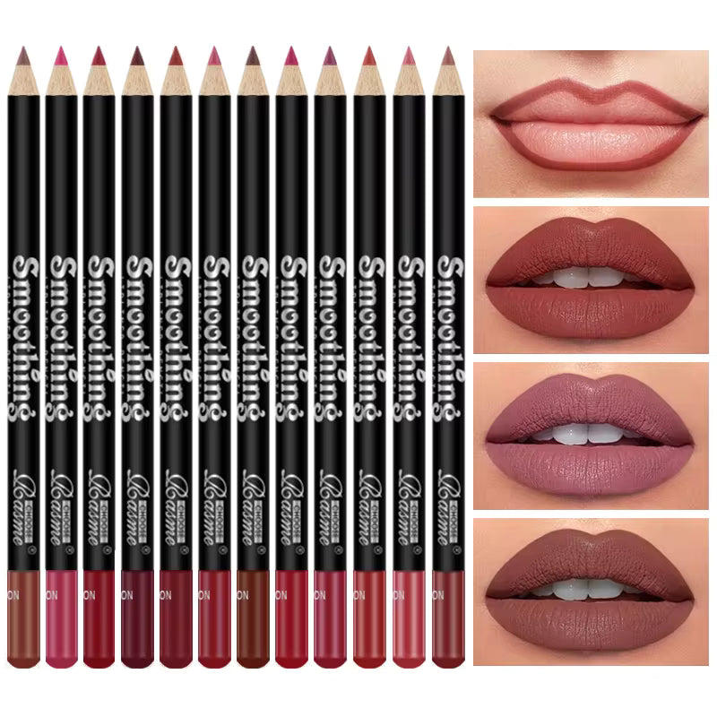 lip liner and matte lip gloss kit”