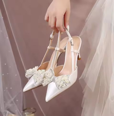 etro Women Shoes Navy Blue Pumps Summer High Heels 2025 Sandals Ladies Orange Straps Beige Latest Lace African Casual Low Solid