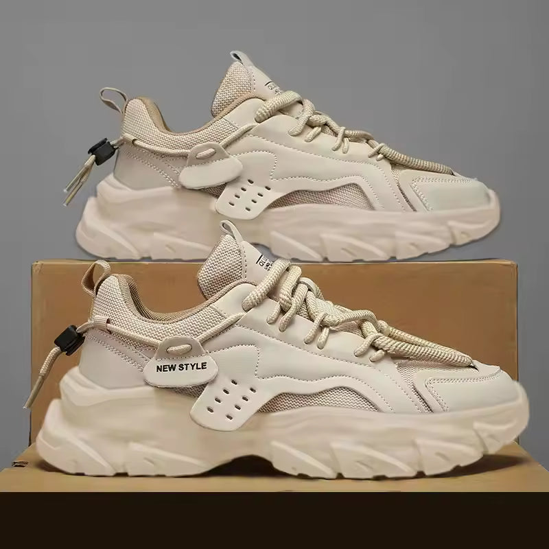 Beige sneakers for men 