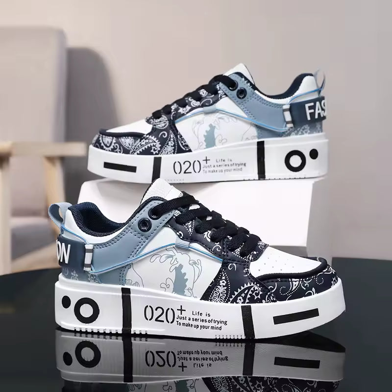 Parent-child matching sports shoes non-slip casual board shoes for men and women.”