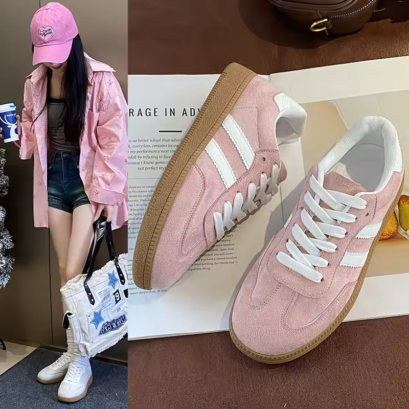 Women Tennis Sneakers Flats Ladies Fashion