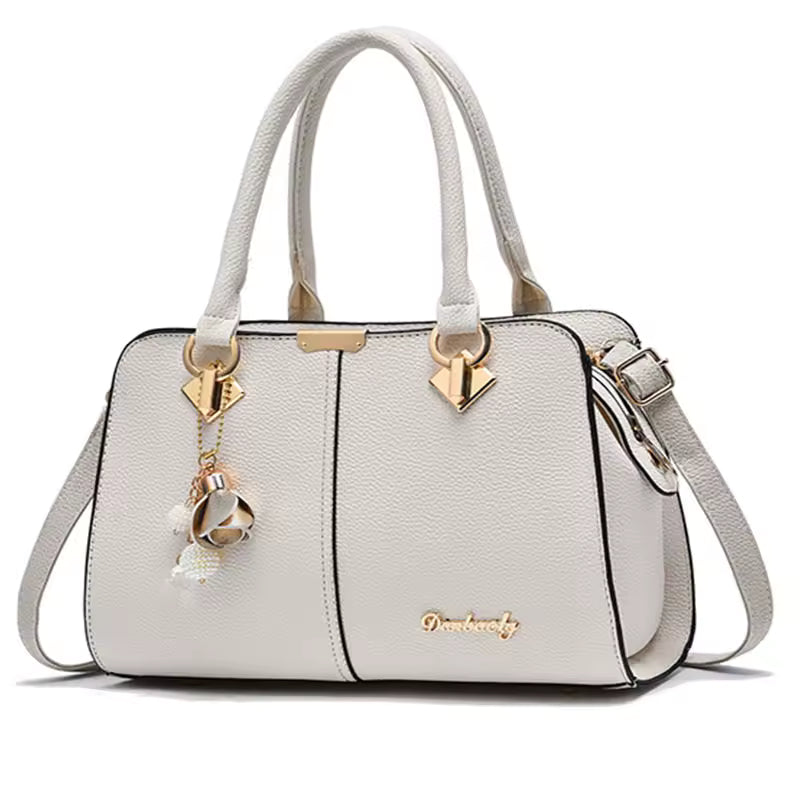 Handbag luxury designer leather tote Female