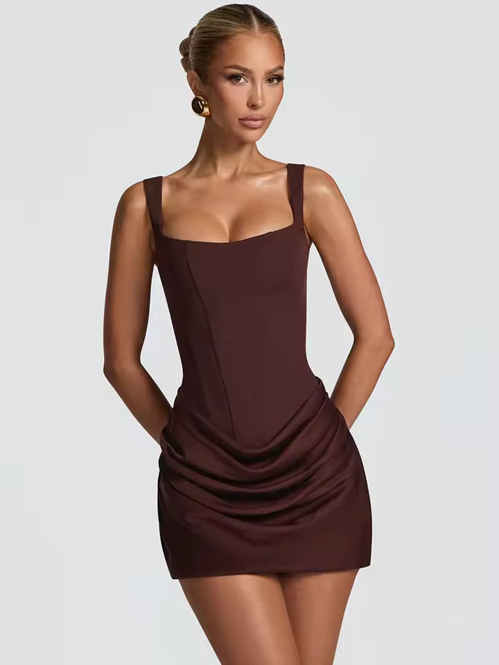 Sexy Mini Dress Women Elegant