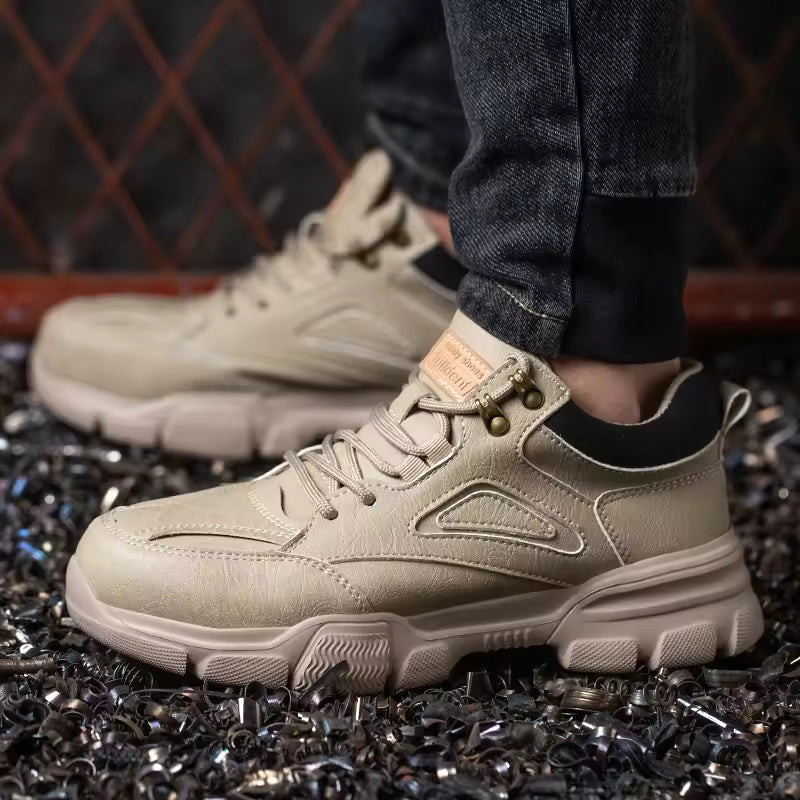 Indestructible tactical boots for men industrial work