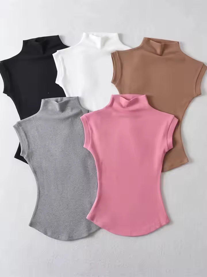 sleeveless top  for ladies 