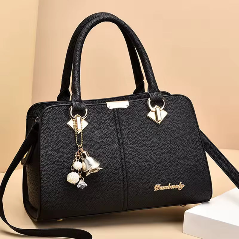 Handbag luxury designer leather tote Female
