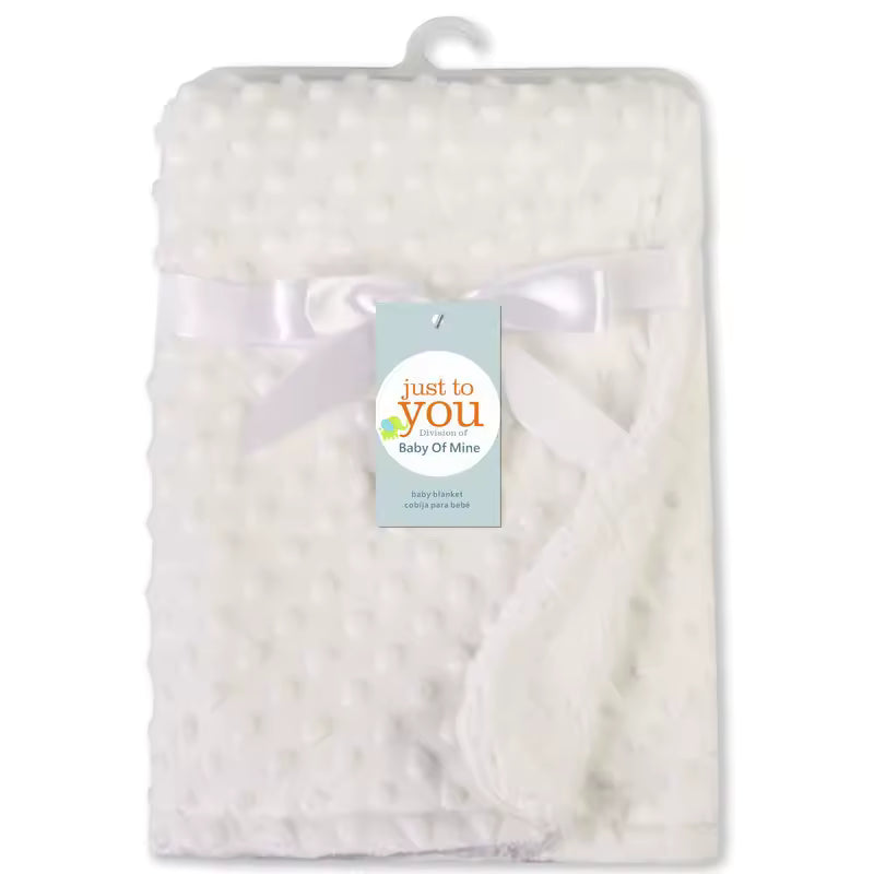 Baby Blanket  NewbornSoft FleeceCotton Quilt Infant Bedding Swaddle Wrap
