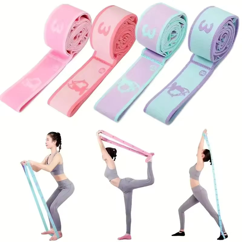 Yoga Stretching Belt | Exercise Pull Strap Belt Fitness Sport