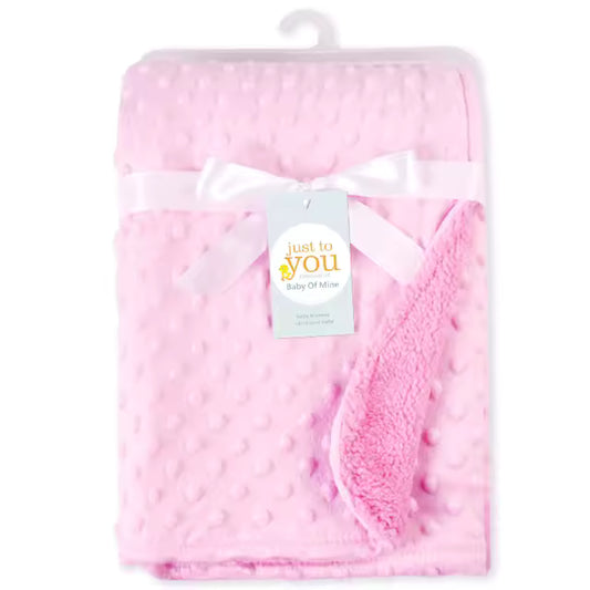 Baby Blanket  NewbornSoft FleeceCotton Quilt Infant Bedding Swaddle Wrap